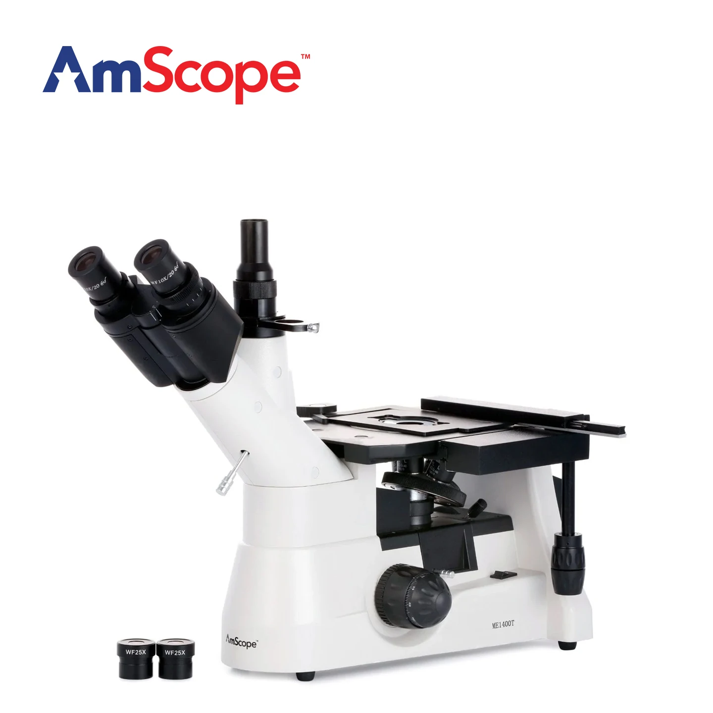 Металлургический тринокулярный поляризационный микроскоп AmScope серии ME1400 с инвертированной планом-оптикой и бесконечной коррекцией
Металлургический тринокулярный поляризационный микроскоп AmScope серии ME1400 с инвертированной планом-оптикой и бесконечной коррекцией