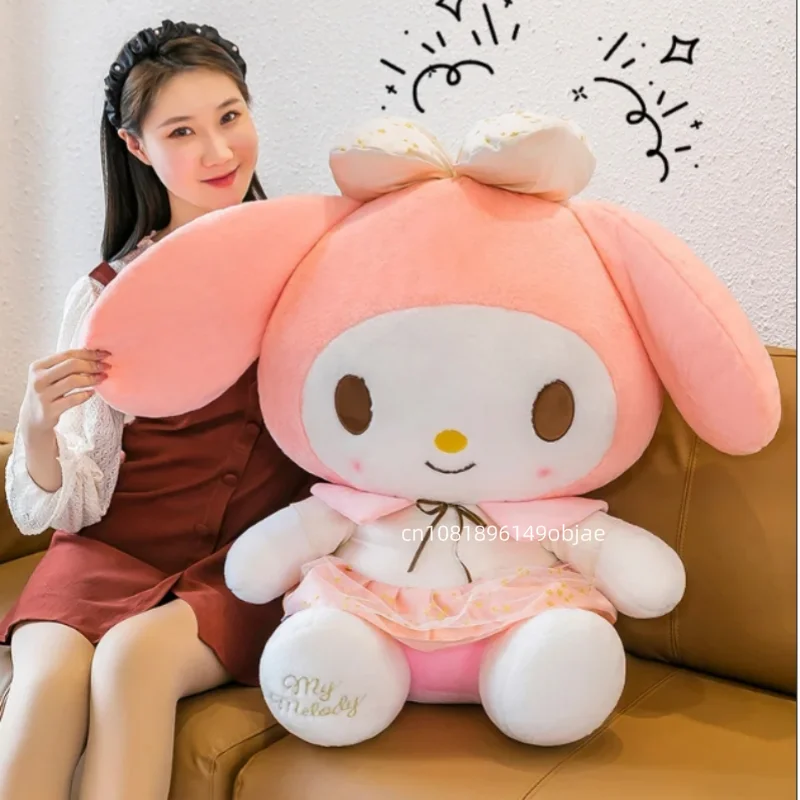 95 см большой размер Sanrio Kuromi My Melody белое золото аниме плюшевая кукла комната плюшевые подкладки детский праздничный подарок
95 см большой размер Sanrio Kuromi My Melody белое золото аниме плюшевая кукла комната плюшевые подкладки детский праздничный подарок