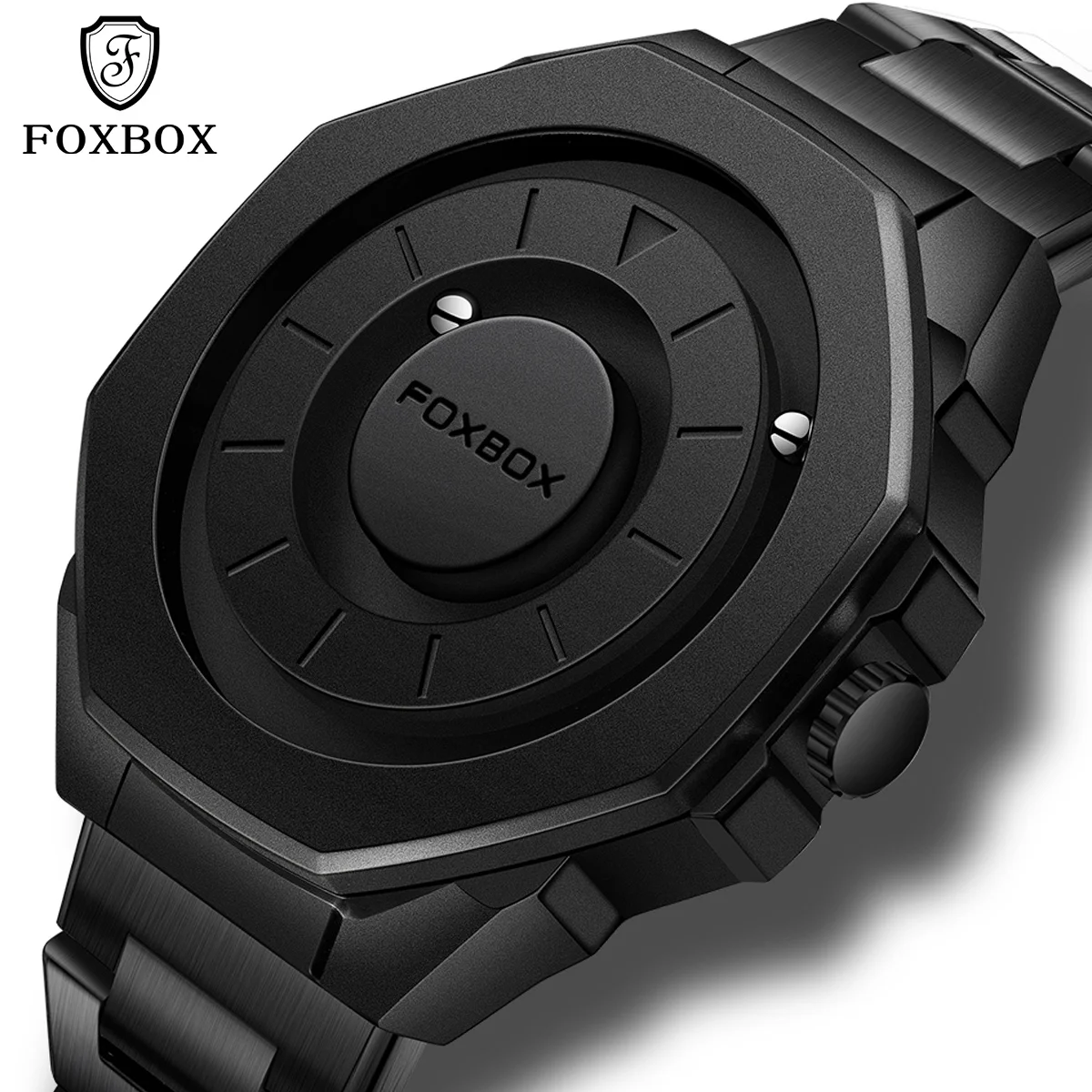 Лучший бренд FOXBOX, модные кварцевые часы, роскошные мужские часы с магнитным шариком, водонепроницаемые спортивные мужские часы, часы из нержавеющей стали
Лучший бренд FOXBOX, модные кварцевые часы, роскошные мужские часы с магнитным шариком, водонепроницаемые спортивные мужские часы, часы из нержавеющей стали