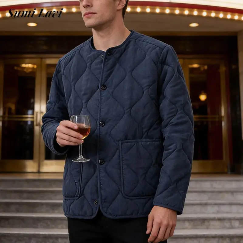 Fashionable Mens Outerwear Winter Outdoor Casual Solid Color Button-up Crew Neck Jackets For Men 2026 Spring Trendy Jacket
Fashionable Mens Outerwear Winter Outdoor Casual Solid Color Button-up Crew Neck Jackets For Men 2026 Spring Trendy Jacket