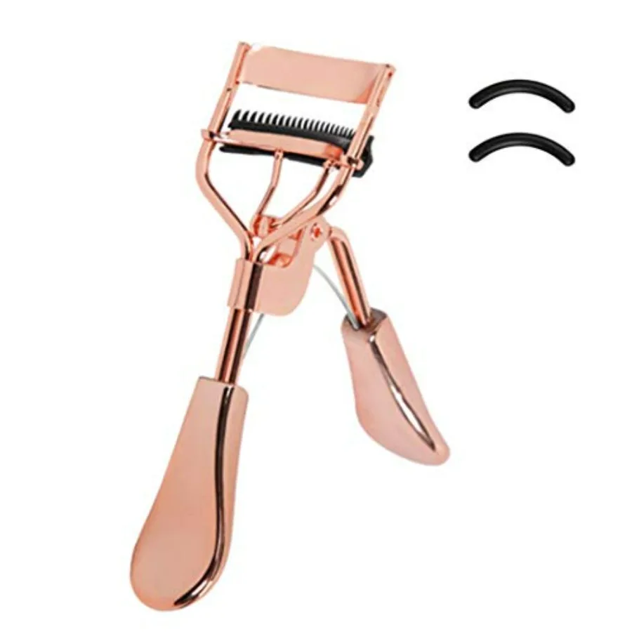 Beauty Eyelash Curler Comb Eyelash Curlers with 2 Silicone Refill Pads Premium Lash Curler Makeup Tool for Women and Girls
Beauty Eyelash Curler Comb Eyelash Curlers with 2 Silicone Refill Pads Premium Lash Curler Makeup Tool for Women and Girls