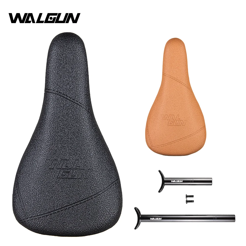 WALGUN BMX Saddle Pivotal Seat Post Dirt Jump Cruiser MTB Bicycle Saddles Leather Freestyle Racing Dowbhill Bike Saddle for BMX
WALGUN BMX Saddle Pivotal Seat Post Dirt Jump Cruiser MTB Bicycle Saddles Leather Freestyle Racing Dowbhill Bike Saddle for BMX