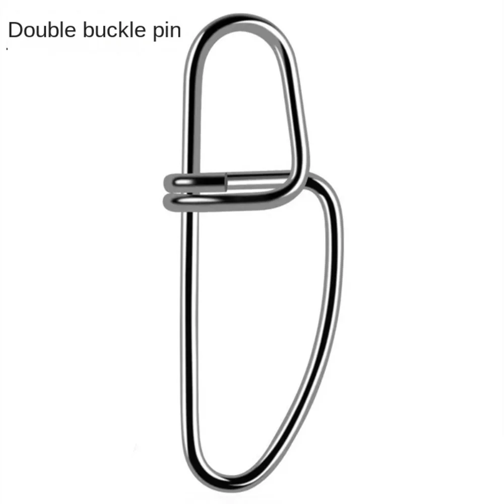 100pcs Stainless Steel Fishing Connector Stainless Steel Pin Fishing Snaps Solid Rings Hooked Snaps Pin Accessories
100pcs Stainless Steel Fishing Connector Stainless Steel Pin Fishing Snaps Solid Rings Hooked Snaps Pin Accessories