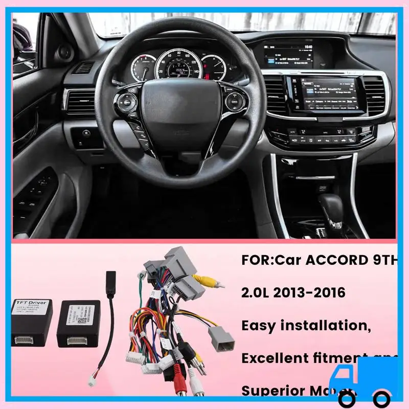 Lasting Car Radio Canbus Box For HONDA ACCORD 9TH 2.0L 2014-2017 Auto Wiring Harness Power Cable Decoder Adapter
Lasting Car Radio Canbus Box For HONDA ACCORD 9TH 2.0L 2014-2017 Auto Wiring Harness Power Cable Decoder Adapter