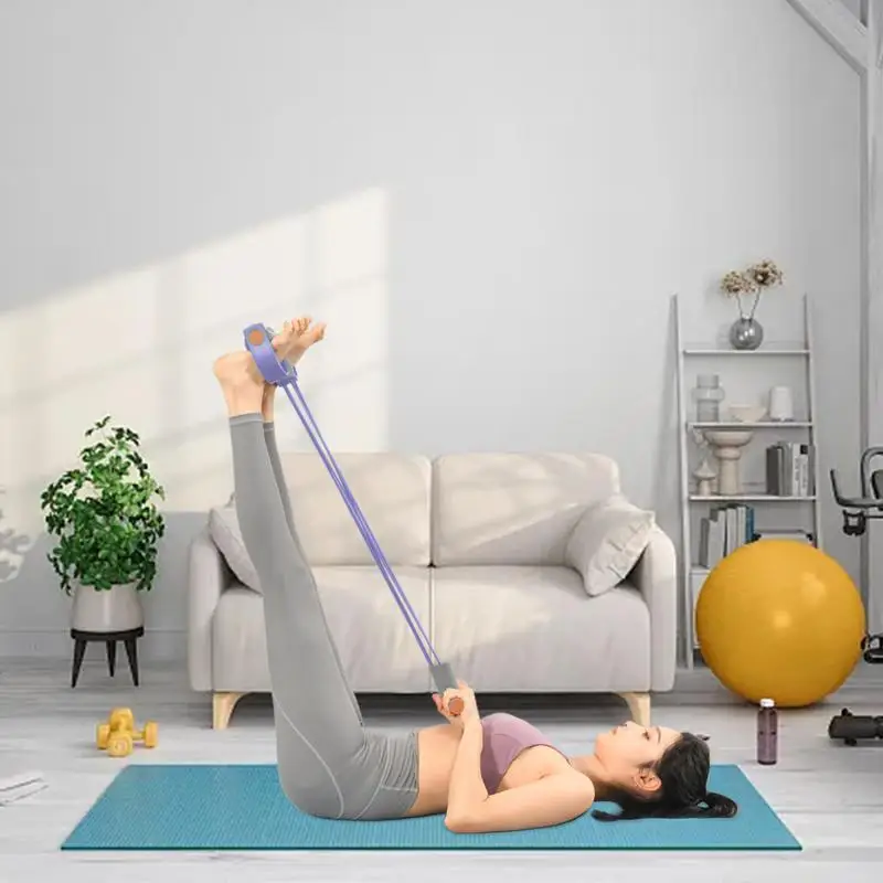 Multifunction Tension Rope 4-Tube Elastic Yoga Pedal Puller Resistance Band Tension Rope For Leg Stretching Slimming Training
Multifunction Tension Rope 4-Tube Elastic Yoga Pedal Puller Resistance Band Tension Rope For Leg Stretching Slimming Training