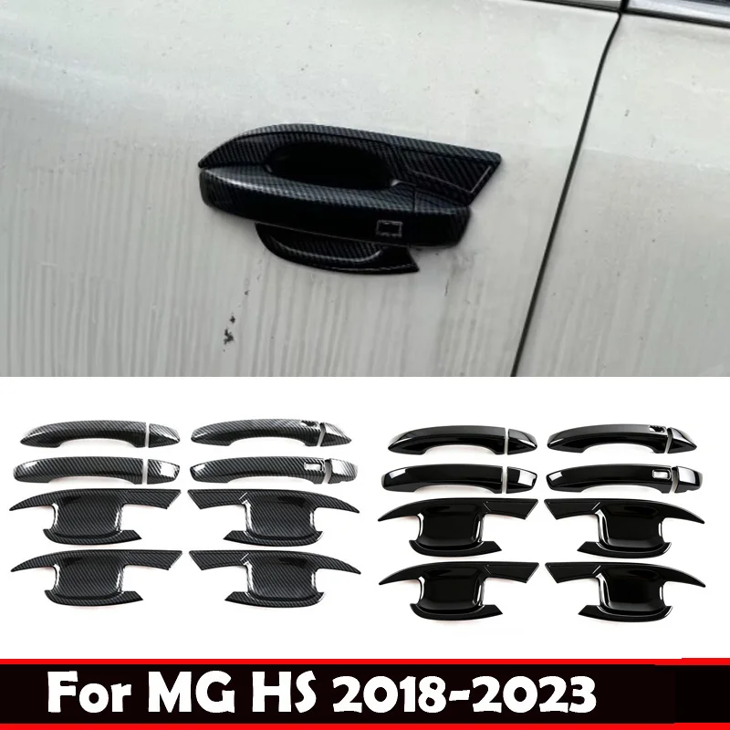 LHD RHD For MG HS 2018-2023 ABS carbonfiber Car Door Pull Door knob Catch Door Handle Bowl Cap Decoration Cover Trim Accsesories
LHD RHD For MG HS 2018-2023 ABS carbonfiber Car Door Pull Door knob Catch Door Handle Bowl Cap Decoration Cover Trim Accsesories