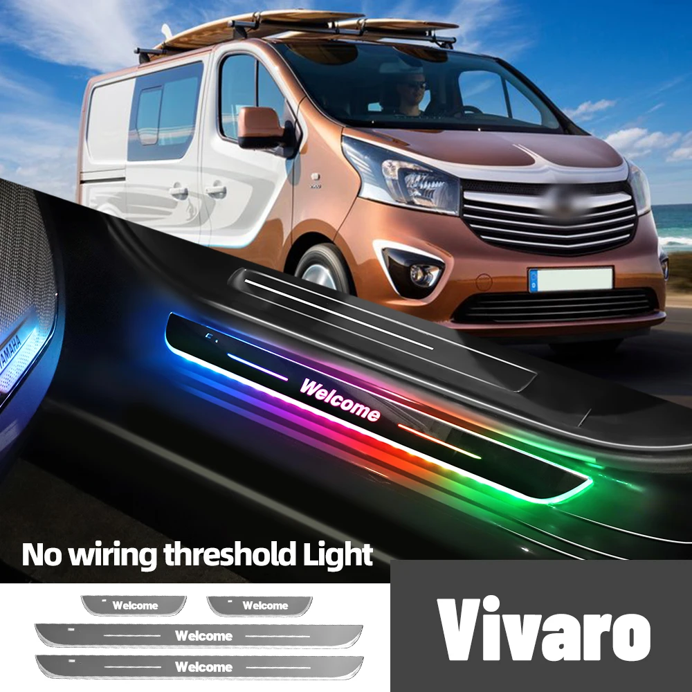 For Opel Vivaro A B C 2001-2023 2017 2019 Car Door Sill Light Customized Logo LED Welcome Threshold Pedal Lamp Accessories
For Opel Vivaro A B C 2001-2023 2017 2019 Car Door Sill Light Customized Logo LED Welcome Threshold Pedal Lamp Accessories