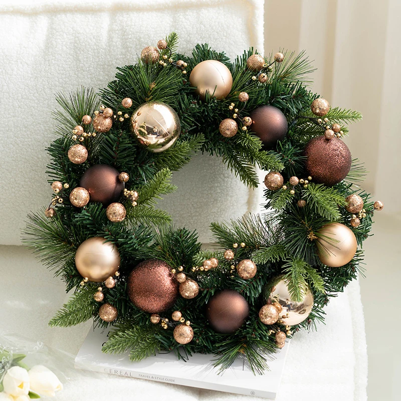 45cm Christmas Wreath For Front Door Window Wall Door Decorations Christmas Garland Ornament Navidad
45cm Christmas Wreath For Front Door Window Wall Door Decorations Christmas Garland Ornament Navidad