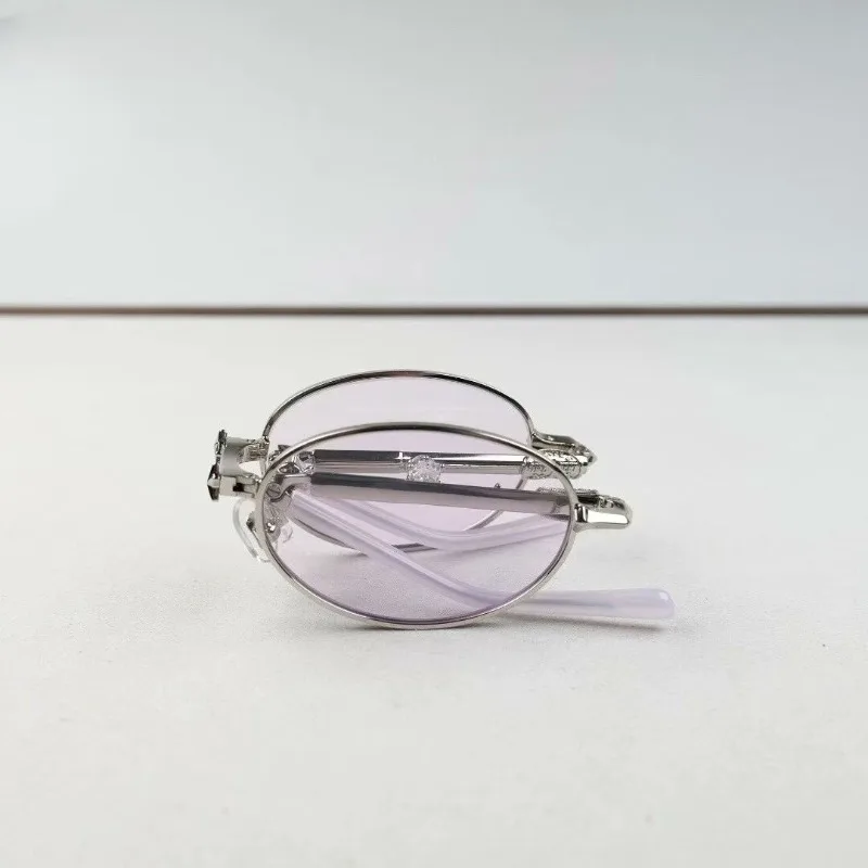 Korea Gm Style Portable Folding Sunglasses Pico Ultra Light Titanium Tour Pink Sun Glasses Optical Myopia Diamond Glasses Uv400
Korea Gm Style Portable Folding Sunglasses Pico Ultra Light Titanium Tour Pink Sun Glasses Optical Myopia Diamond Glasses Uv400