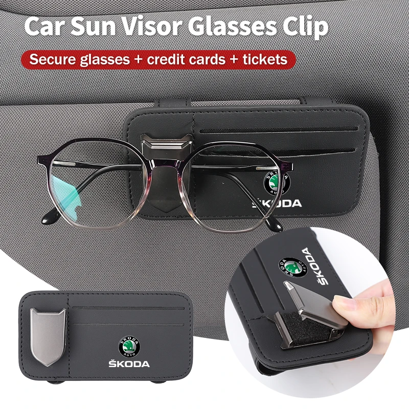 Car Visor Organizer Sunglass Holder Glasses Bag Card Clip Interior For Skoda Octavia Rapid Kodiaq Superb Derivative Karoq Fabia
Car Visor Organizer Sunglass Holder Glasses Bag Card Clip Interior For Skoda Octavia Rapid Kodiaq Superb Derivative Karoq Fabia