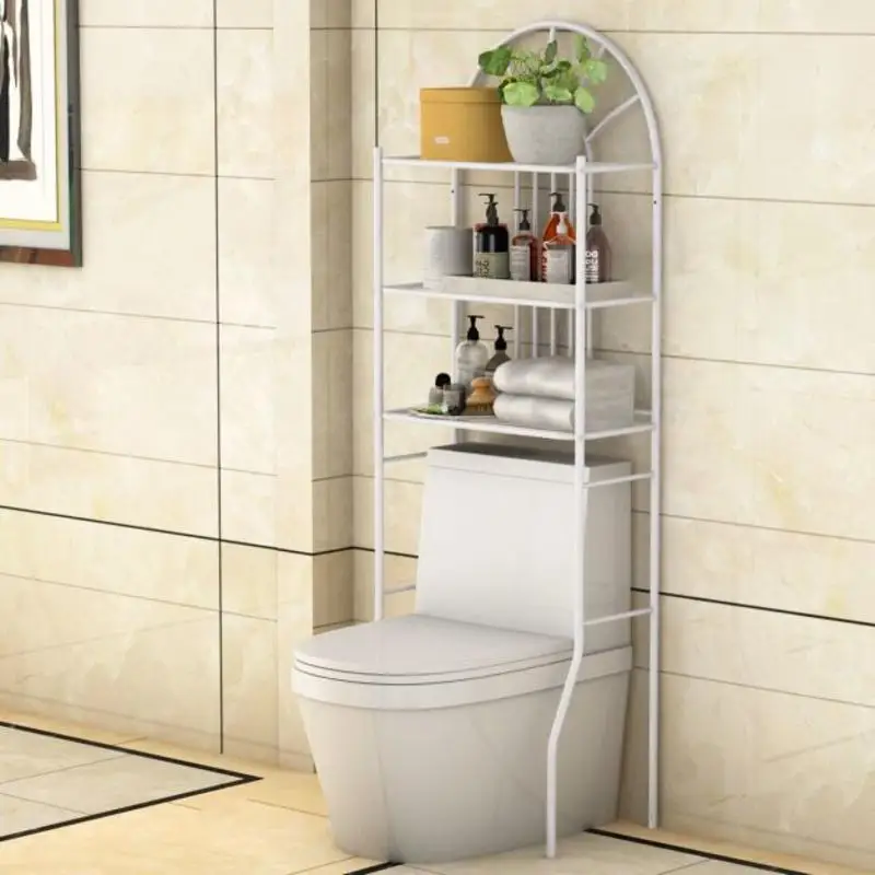 3-Tier Bathroom Rack Over-the-Toilet Storage Rack with 3 Shelves
3-Tier Bathroom Rack Over-the-Toilet Storage Rack with 3 Shelves