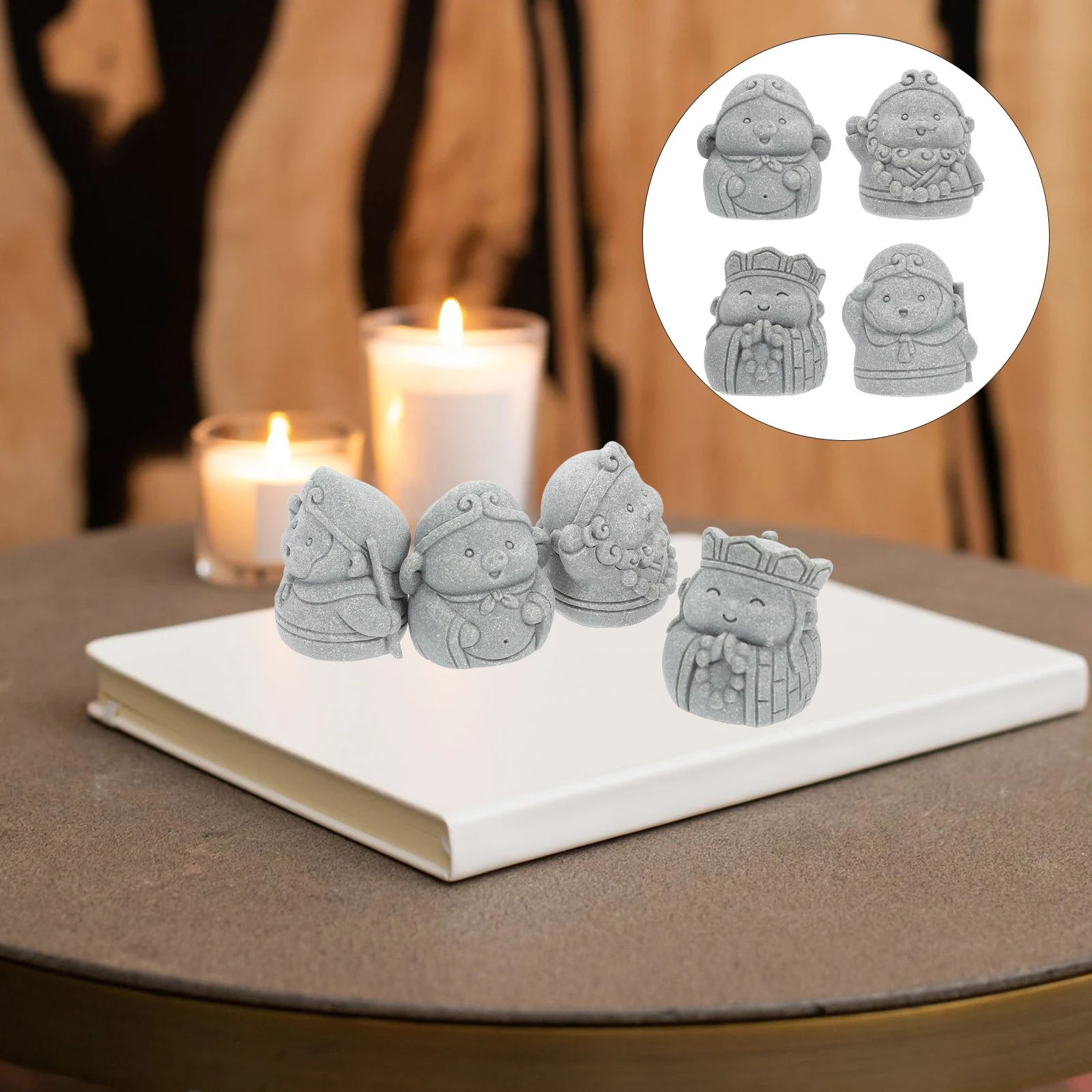 1Set Journey to The West Miniature Monk Statue Aquarium Buddha Sculpture Garden Decoration Fish Tank Home Office Ornament 
1Set Journey to The West Miniature Monk Statue Aquarium Buddha Sculpture Garden Decoration Fish Tank Home Office Ornament