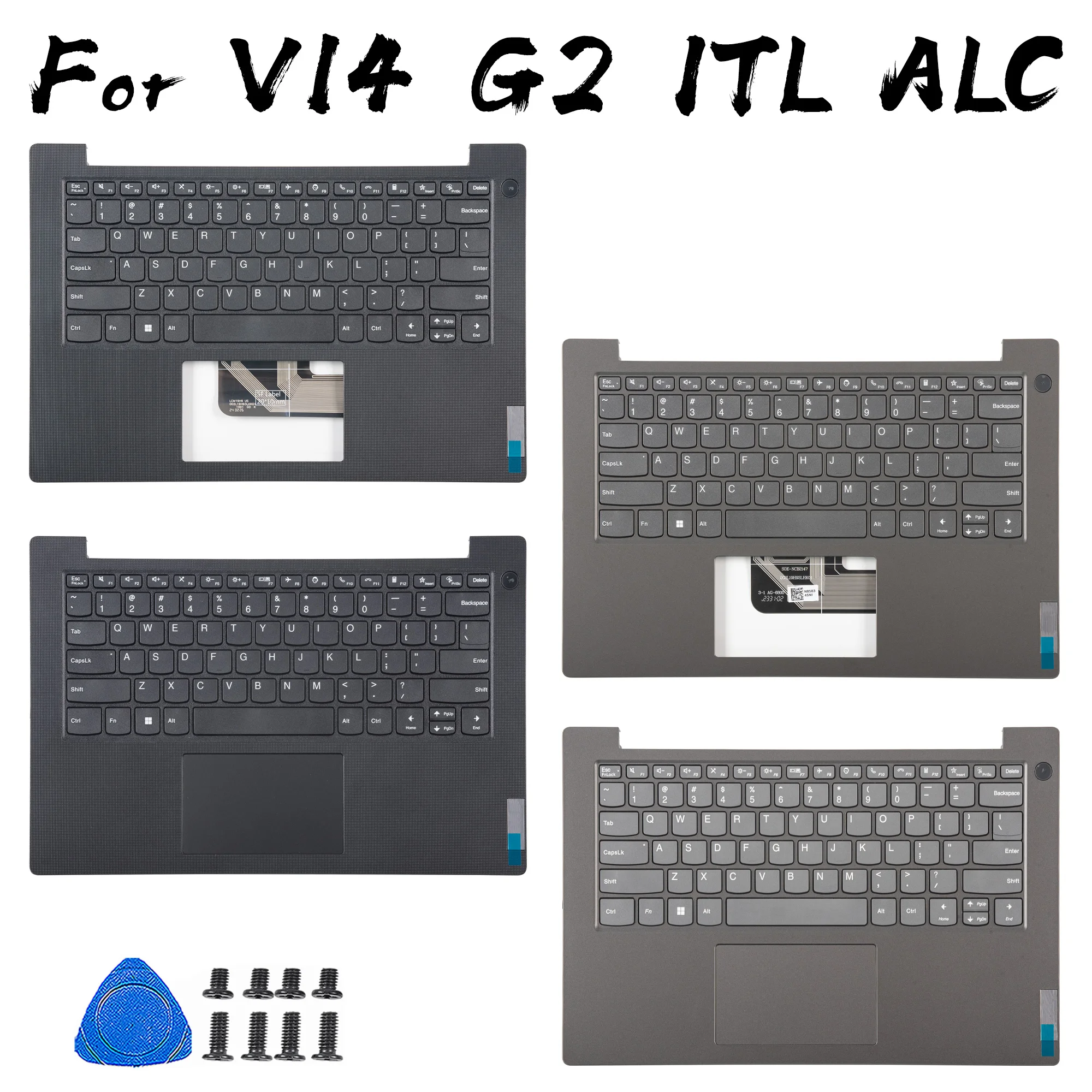 Клавиатура для V14 G2 ITL V14 G2 ALC Пластиковая подставка для рук с клавиатурой без подсветки Серый/Черный 14 дюймов
Клавиатура для V14 G2 ITL V14 G2 ALC Пластиковая подставка для рук с клавиатурой без подсветки Серый/Черный 14 дюймов