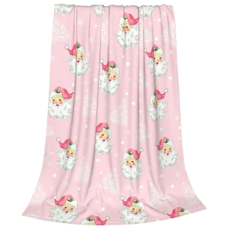 Одеяло Санта-Клауса, зимнее светло-розовое одеяло со снежинками для девочек и детей
Одеяло Санта-Клауса, зимнее светло-розовое одеяло со снежинками для девочек и детей