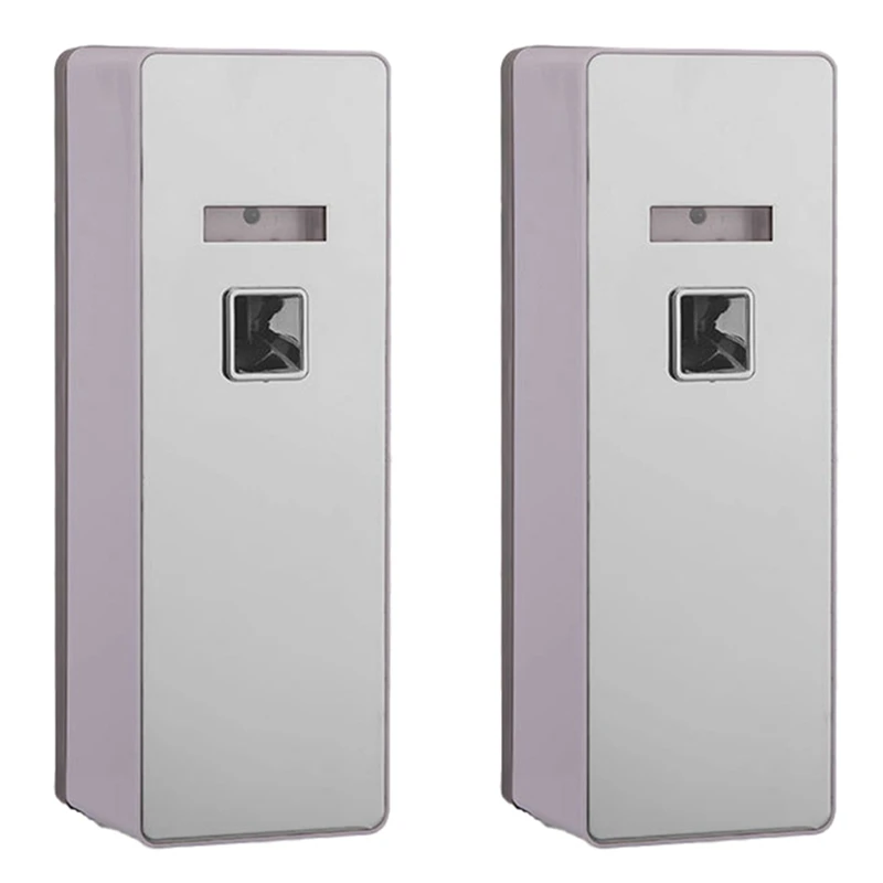 2X LCD Automatic Aerosol Dispenser Hotel Timed Remote Control Fragrance Sprayer Perfume Induction Spray Machine,Silver
2X LCD Automatic Aerosol Dispenser Hotel Timed Remote Control Fragrance Sprayer Perfume Induction Spray Machine,Silver