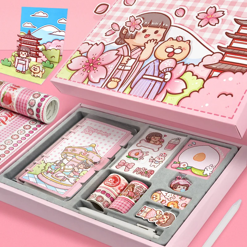 Kawaii Colorful Stickers Hand Ledger Handbook Gift Set Decorative Stationery Scrapbooking DIY Diary Notebook Cute Sticky Label
Kawaii Colorful Stickers Hand Ledger Handbook Gift Set Decorative Stationery Scrapbooking DIY Diary Notebook Cute Sticky Label