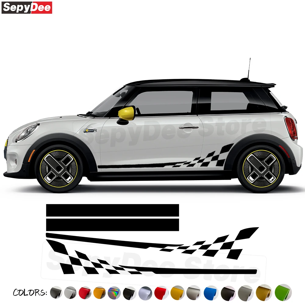 Car Hood Bonnet Sticker Checkered Door Side Stripe Decal for MINI Cooper R50 R52 R53 R56 R57 R58 R59 R61 F55 F56 F57 Accessories
Car Hood Bonnet Sticker Checkered Door Side Stripe Decal for MINI Cooper R50 R52 R53 R56 R57 R58 R59 R61 F55 F56 F57 Accessories