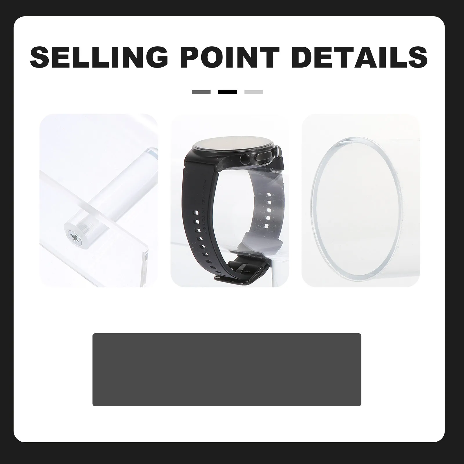 1Pcs Hand Chain Display Rack Simple Acrylic Jewelry Organizer Bracelet Watches Holder Necklace Stand Home Store Decor
1Pcs Hand Chain Display Rack Simple Acrylic Jewelry Organizer Bracelet Watches Holder Necklace Stand Home Store Decor
