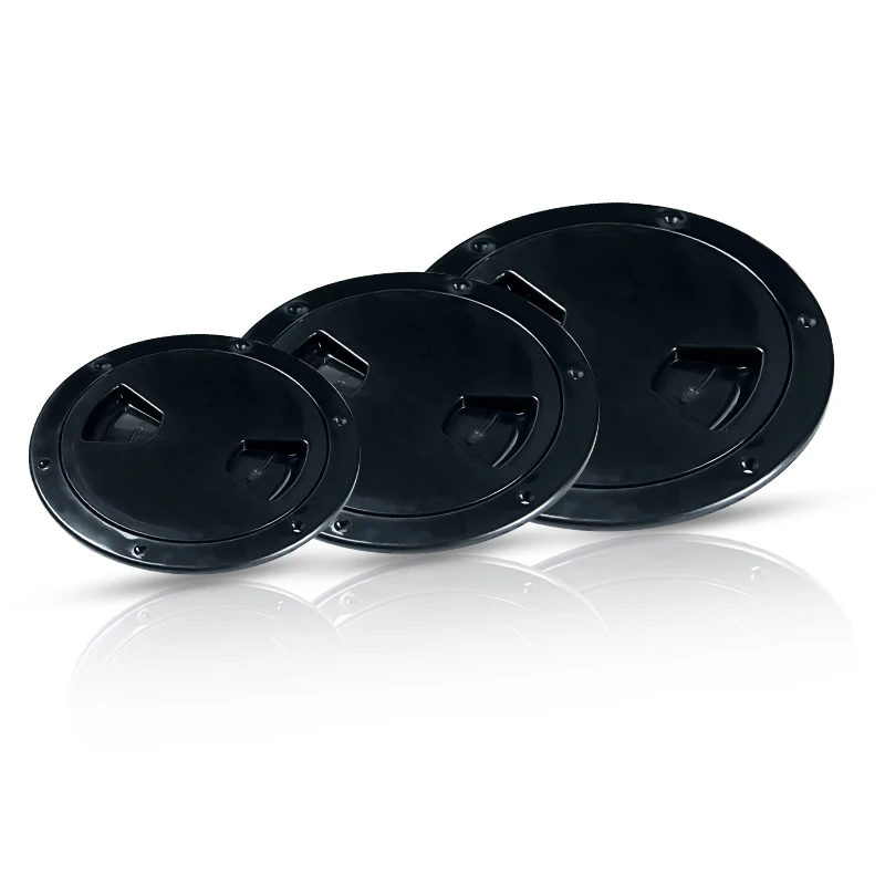 5.8/6.8/8.1Inch Boat Yachts RV Waterproof Inspection Plates Hatch Black Round Anti-Skid Inspection Hatch With Removable Cover
5.8/6.8/8.1Inch Boat Yachts RV Waterproof Inspection Plates Hatch Black Round Anti-Skid Inspection Hatch With Removable Cover