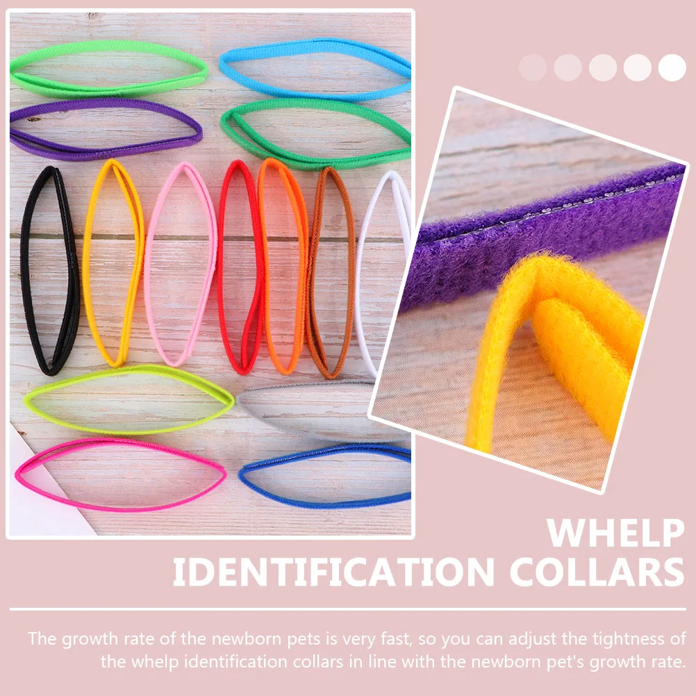15 Pcs Dog Identification Collar Identification Collar Adjustable Soft Puppy ID Kitten Neck Dog Cat Newborn Tracking
15 Pcs Dog Identification Collar Identification Collar Adjustable Soft Puppy ID Kitten Neck Dog Cat Newborn Tracking