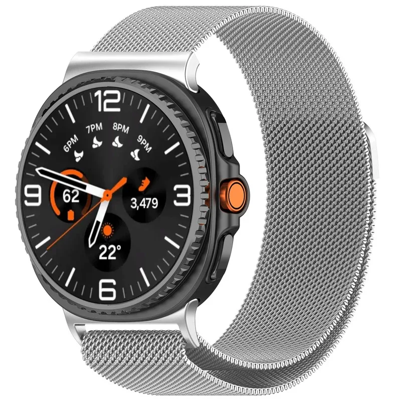 Stainless Steel Milanese Strap For Samsung Galaxy Watch8 40 44mm Classic Metal Magnetic Milan Ultra 2 Bracelet Smart Watch Band
Stainless Steel Milanese Strap For Samsung Galaxy Watch8 40 44mm Classic Metal Magnetic Milan Ultra 2 Bracelet Smart Watch Band