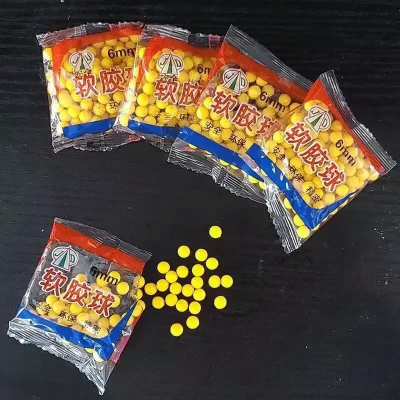 D 7-8mm Soft Rubber Round Ball Bullets Airsoft Paintball Toy Gun Refill Ammo
D 7-8mm Soft Rubber Round Ball Bullets Airsoft Paintball Toy Gun Refill Ammo