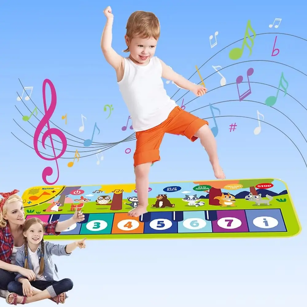 Early Education Musical Piano Mat Multifunctional Electronic Organ Floor Keyboard Dance Mat Interactive Light
Early Education Musical Piano Mat Multifunctional Electronic Organ Floor Keyboard Dance Mat Interactive Light