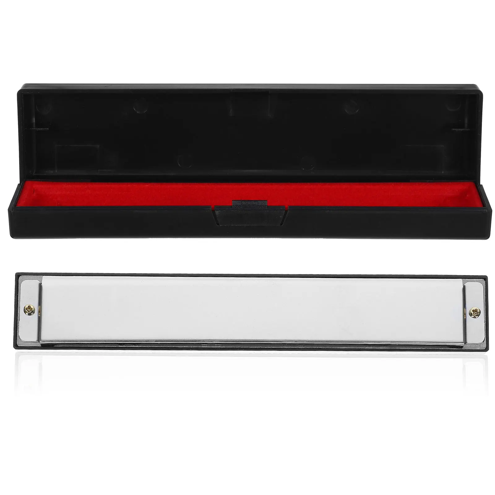 Harmonicas for Adults Toys Musical Instrument Black Stainless Steel Student Use
Harmonicas for Adults Toys Musical Instrument Black Stainless Steel Student Use