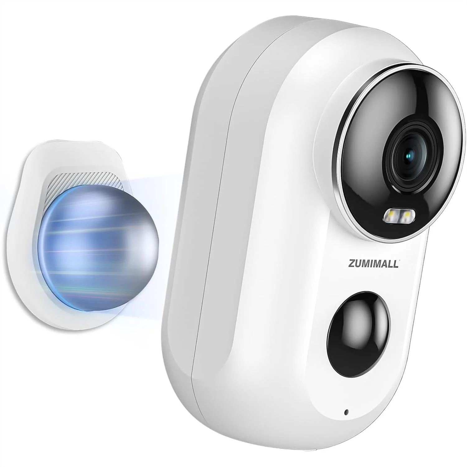 Wireless Security Camera with Magnetic Mount, 2K Battery Powered for Home Indoor/Outdoor, 2.4G WiFi Color Night Vision AI
Wireless Security Camera with Magnetic Mount, 2K Battery Powered for Home Indoor/Outdoor, 2.4G WiFi Color Night Vision AI