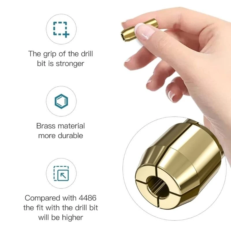 Эффективный бурильный патронный набор Collet/28pcs для плавной работы от 1/32 "до 1/8" замена 4486 DRILL Без ключа BIT Shank
Эффективный бурильный патронный набор Collet/28pcs для плавной работы от 1/32 "до 1/8" замена 4486 DRILL Без ключа BIT Shank