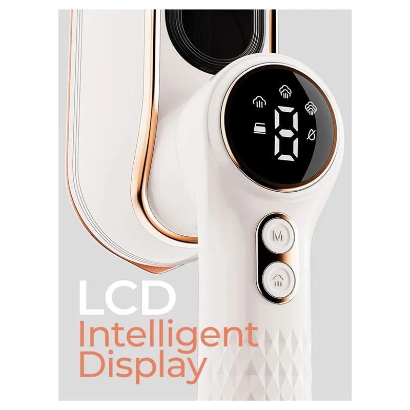 Портативный отпариватель для путешествий, ручной отпариватель для одежды мощностью 1200 Вт, 4 режима с ЖК-дисплеем, устройство для удаления морщин, вилка европейского стандарта-A77G
Портативный отпариватель для путешествий, ручной отпариватель для одежды мощностью 1200 Вт, 4 режима с ЖК-дисплеем, устройство для удаления морщин, вилка европейского стандарта-A77G