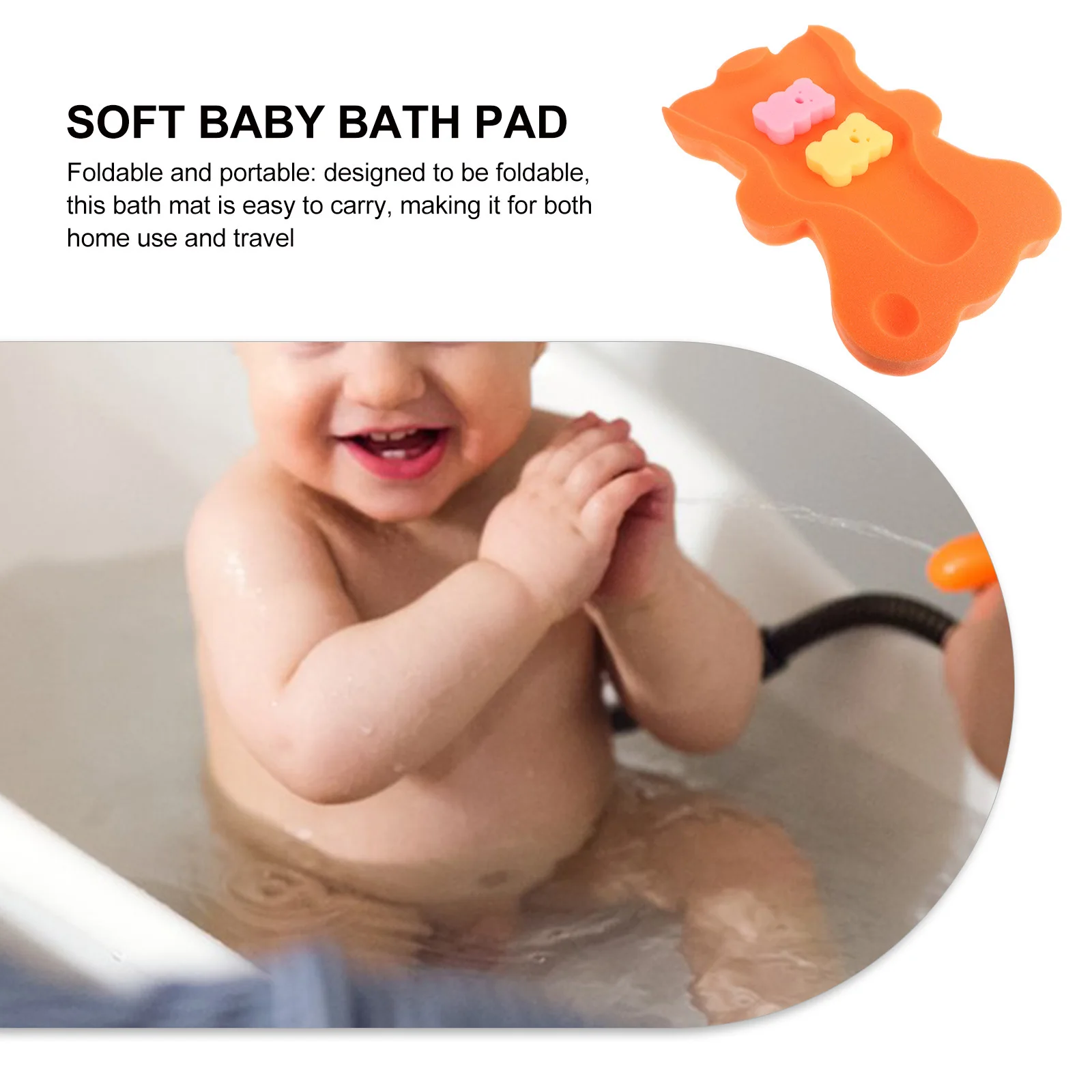 Infant Bath Sponge Mat Soft Baby Bath Cushion Non Slip Newborn Bathtub Support Shower Tub Mat Bathtub Cushion for Baby
Infant Bath Sponge Mat Soft Baby Bath Cushion Non Slip Newborn Bathtub Support Shower Tub Mat Bathtub Cushion for Baby