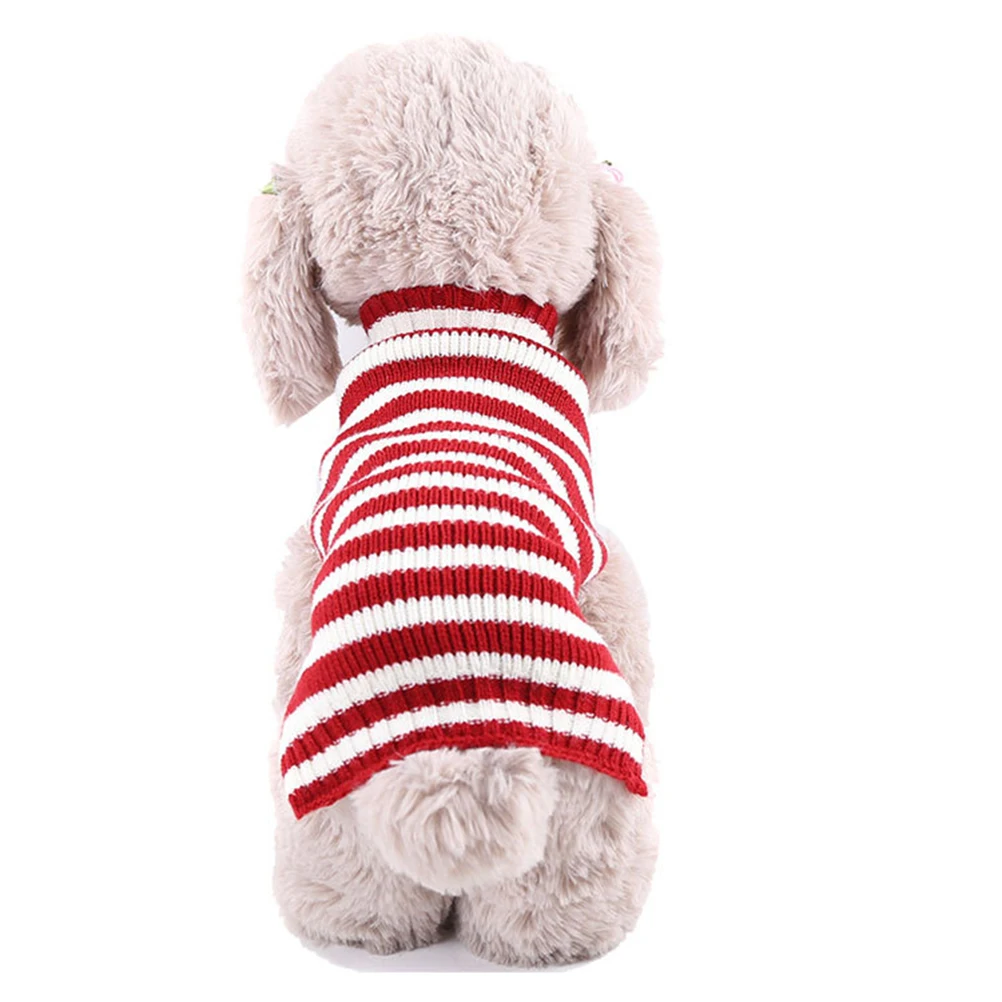 Red White Striped Woolen Sweater Medium Size Dog Clothes Warm Holiday Dress Small Dogs Fashion Christmas Party Pet Sweater Dog
Red White Striped Woolen Sweater Medium Size Dog Clothes Warm Holiday Dress Small Dogs Fashion Christmas Party Pet Sweater Dog