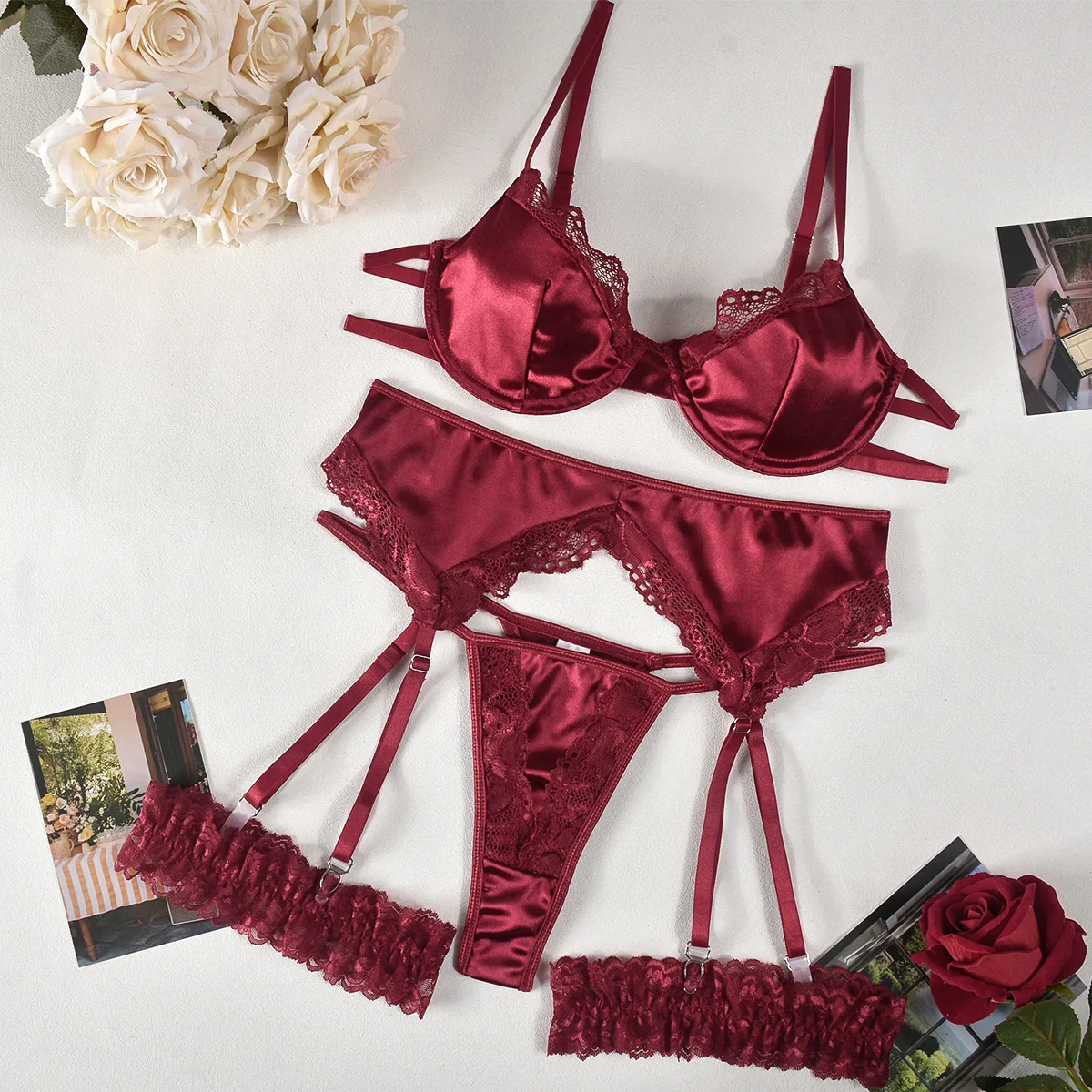 Women Sexy Lace Exotic Bra Set Ladies Bra Thong Micro Bikini Underwear Lingerie Set Girls Ladies Costumes
Women Sexy Lace Exotic Bra Set Ladies Bra Thong Micro Bikini Underwear Lingerie Set Girls Ladies Costumes