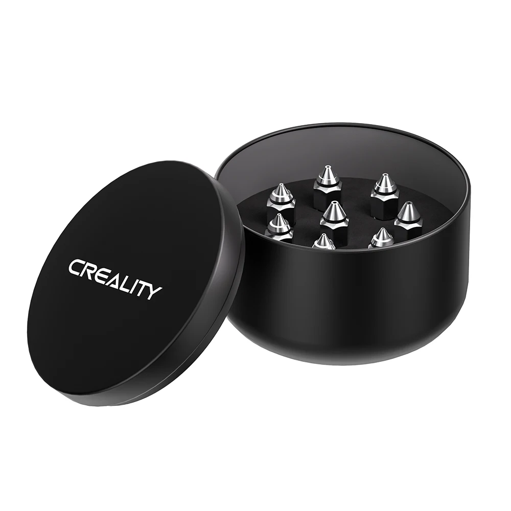 Creality Ender 5 Max Nozzles, 8pcs Original 3D Printer High End Copper Alloy Nozzle for Ender 5 Max 500℃ High Temperature Coppe
Creality Ender 5 Max Nozzles, 8pcs Original 3D Printer High End Copper Alloy Nozzle for Ender 5 Max 500℃ High Temperature Coppe