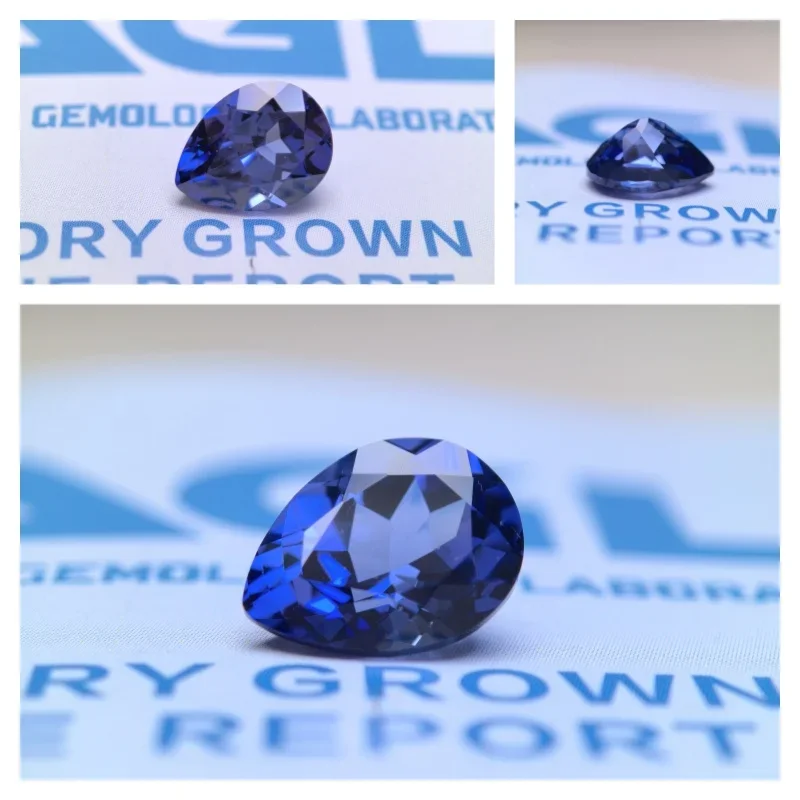 Lab Grown Sapphire Pear Shape Multiple Color Charms Gemstone DIY Jewelry Rings Earring Making Materials Selectable Certificate
Lab Grown Sapphire Pear Shape Multiple Color Charms Gemstone DIY Jewelry Rings Earring Making Materials Selectable Certificate