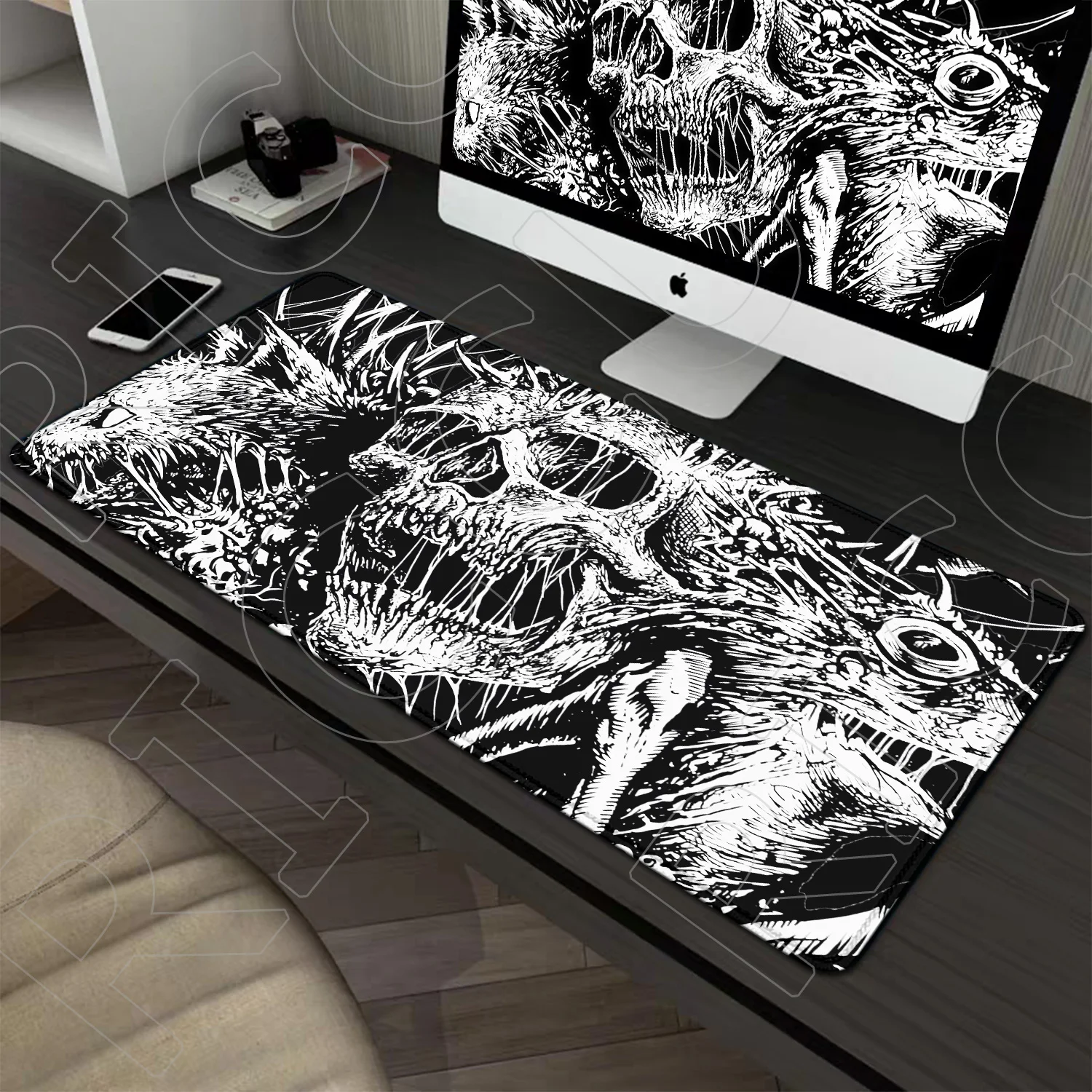 Dark Horror punk Skull DIY customize HD Mouse Pad Large Game 90x40cm Gaming Keyboard Table Natural Rubber Office Carpet Desk mat
Dark Horror punk Skull DIY customize HD Mouse Pad Large Game 90x40cm Gaming Keyboard Table Natural Rubber Office Carpet Desk mat