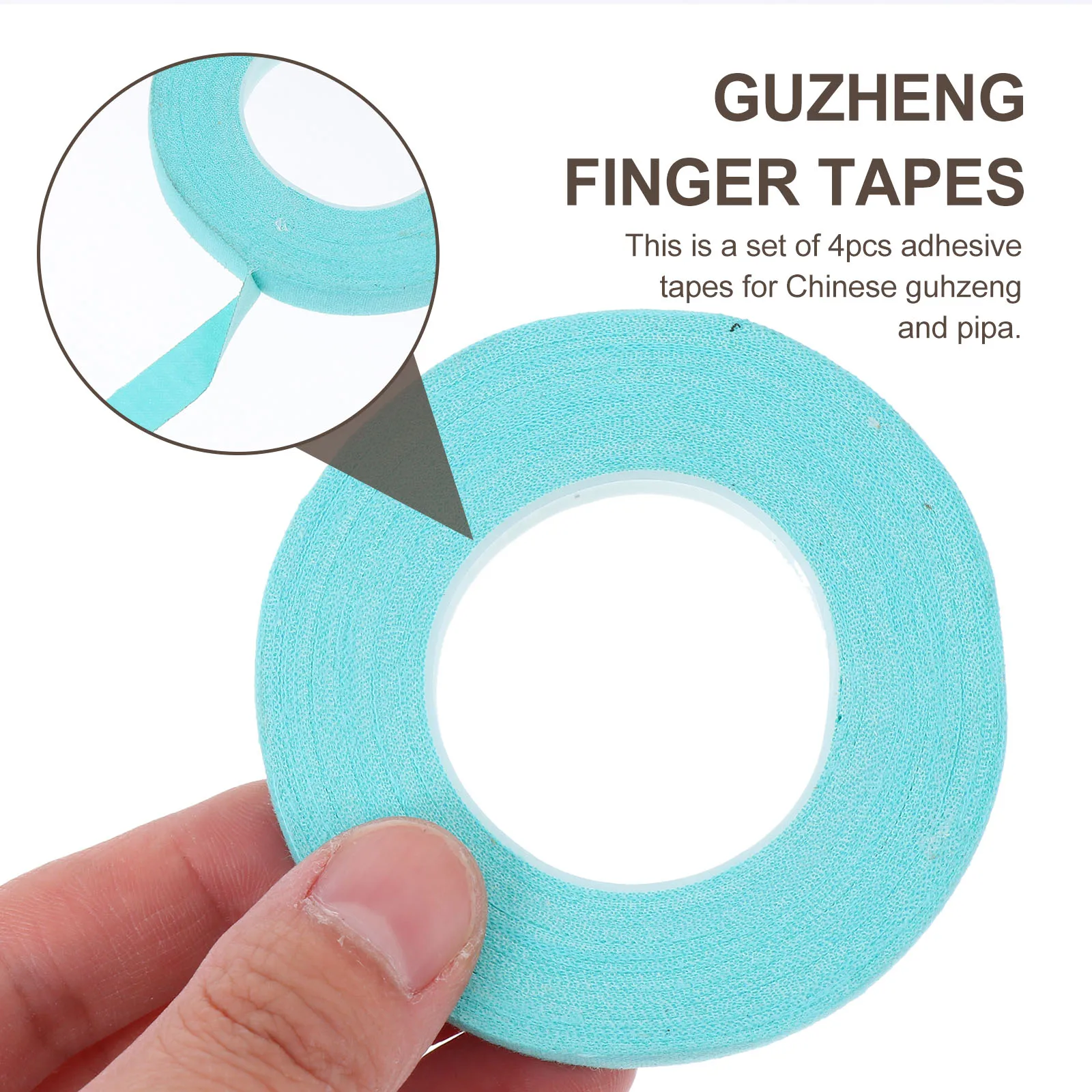 4pcs Finger Adhesive Tape Adhesive Tapes for Guzheng Pipa Nail Breathable Cuttable Guitar Instrument Gift
4pcs Finger Adhesive Tape Adhesive Tapes for Guzheng Pipa Nail Breathable Cuttable Guitar Instrument Gift