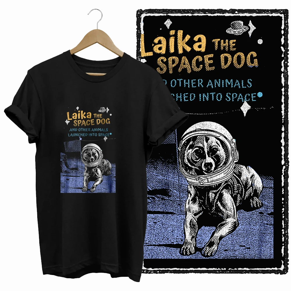 Coolmind DCA 100% хлопок LAIKA Space Dog Print Graphic Женская футболка с принтом собаки Женская футболка большого размера для женщин Футболка
Coolmind DCA 100% хлопок LAIKA Space Dog Print Graphic Женская футболка с принтом собаки Женская футболка большого размера для женщин Футболка