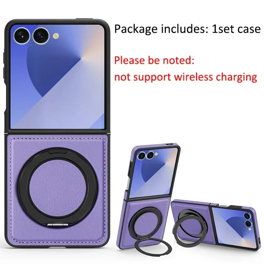 High Quality Business Sle Bla Leather Stand Phone Case for Samsung Galaxy Z Flip 7 6 5 4 3 Magnetic Holder Back Protect Cover
High Quality Business Sle Bla Leather Stand Phone Case for Samsung Galaxy Z Flip 7 6 5 4 3 Magnetic Holder Back Protect Cover