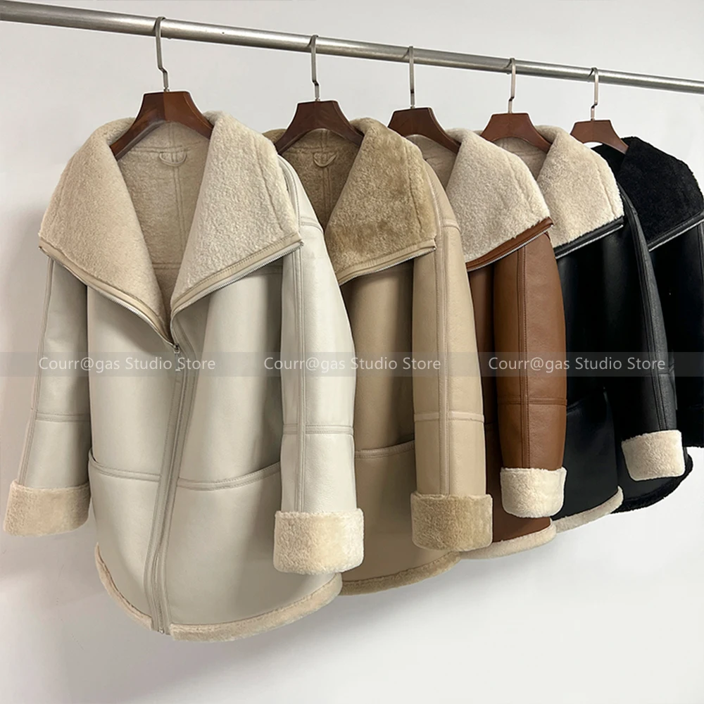 2024 Autumn and winter new high collar zipper mid-length large profile lapel eco-friendly fur jacket
2024 Autumn and winter new high collar zipper mid-length large profile lapel eco-friendly fur jacket