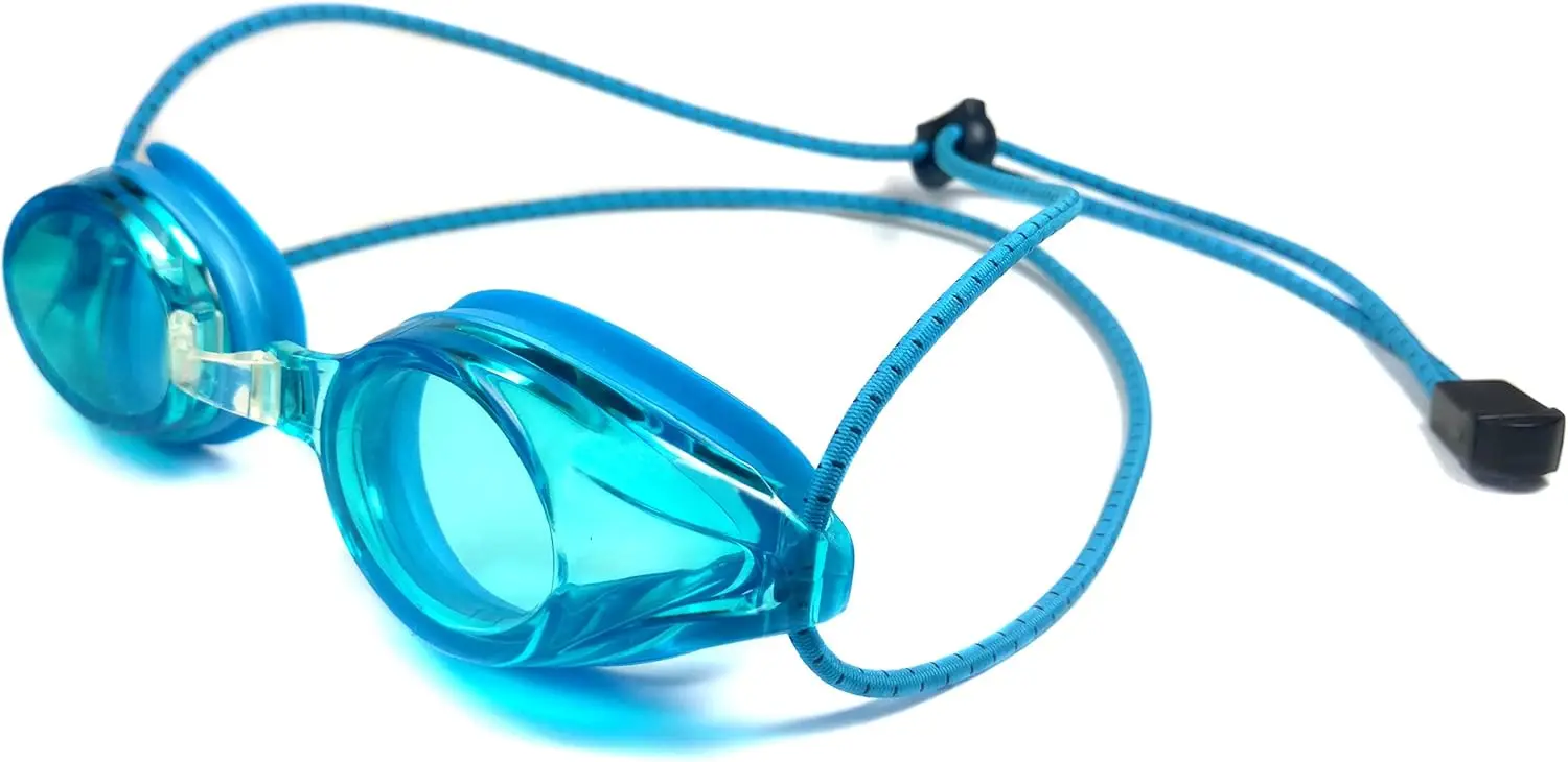 Anti-Fog Swimming Goggles with Quick Adjust Bungee Strap, Full Rim, UV Protection
Anti-Fog Swimming Goggles with Quick Adjust Bungee Strap, Full Rim, UV Protection