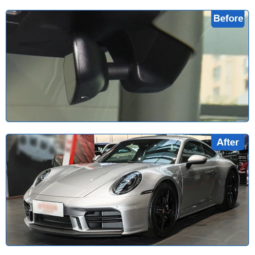 Видеорегистратор 4K для Porsche 911 (992.2) 2025-2026: передняя и задняя камеры, Wi-Fi, запись видео
Видеорегистратор 4K для Porsche 911 (992.2) 2025-2026: передняя и задняя камеры, Wi-Fi, запись видео