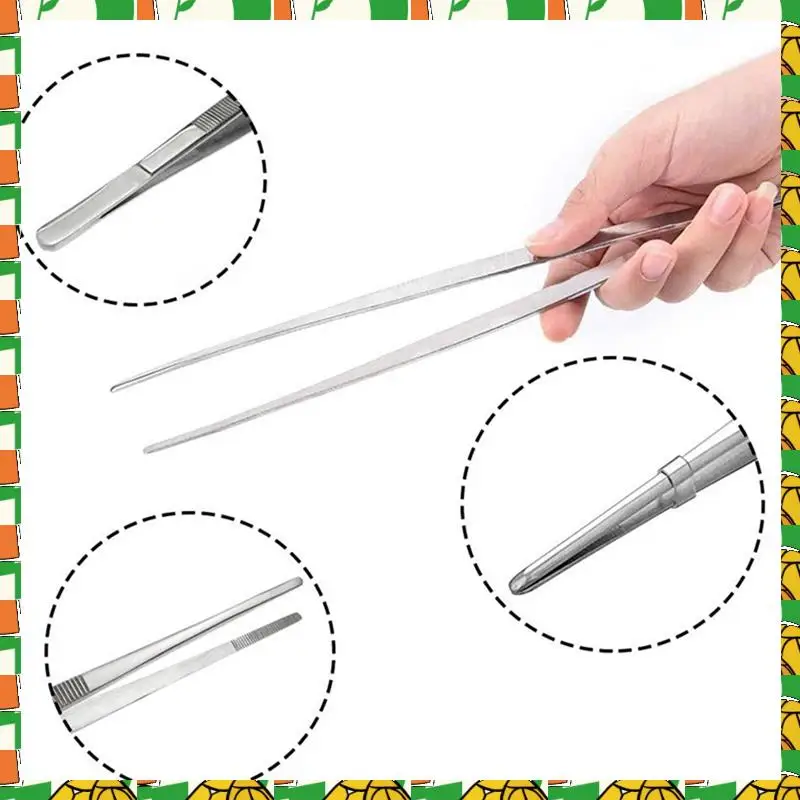 BBQ Food Tongs Non-Slip Cooking Clips Tweezers Cafeteria Tools Kitchen Parts Accessories
BBQ Food Tongs Non-Slip Cooking Clips Tweezers Cafeteria Tools Kitchen Parts Accessories
