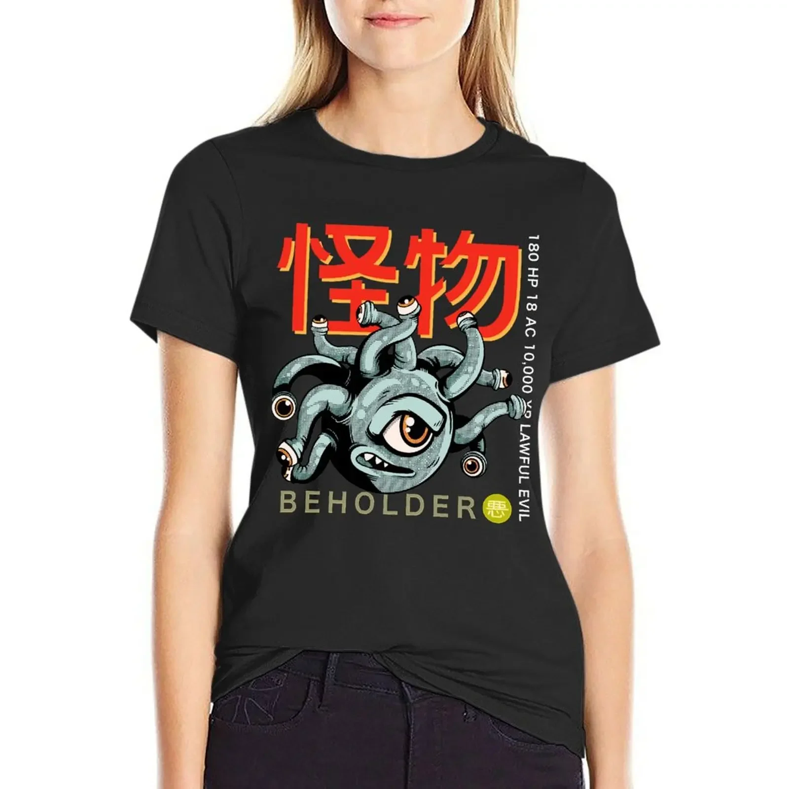 Классическая блузка Beholder (стиль анимаманга), летний топ, тренировочные рубашки для женщин
Классическая блузка Beholder (стиль анимаманга), летний топ, тренировочные рубашки для женщин