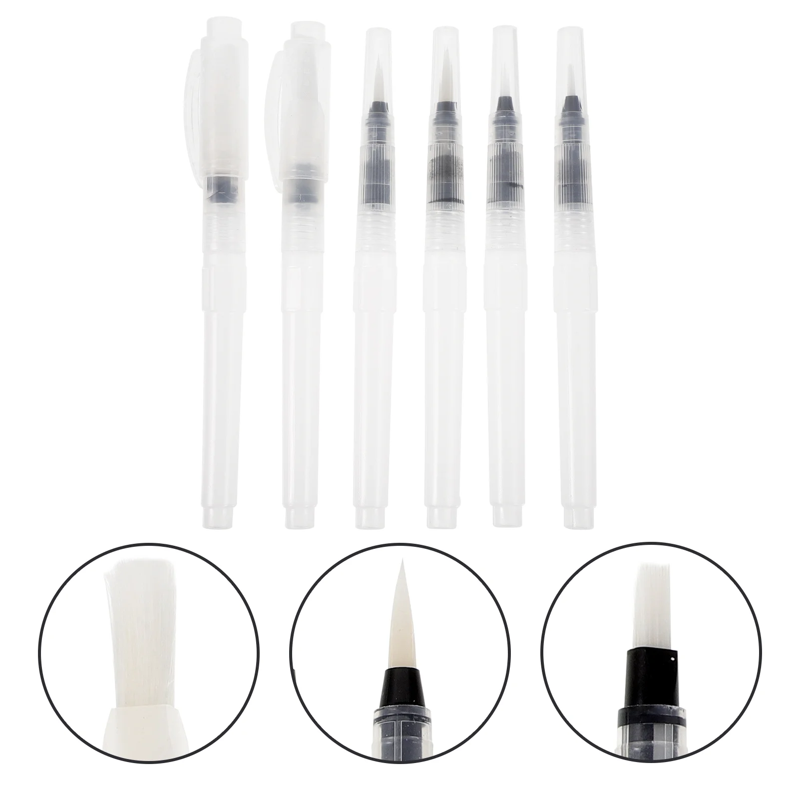 6 Pcs Children Painting Supplies Watercolor Sketch Pens Brush Drawing Student Paintbrushes Beginner Plastic Colour
6 Pcs Children Painting Supplies Watercolor Sketch Pens Brush Drawing Student Paintbrushes Beginner Plastic Colour