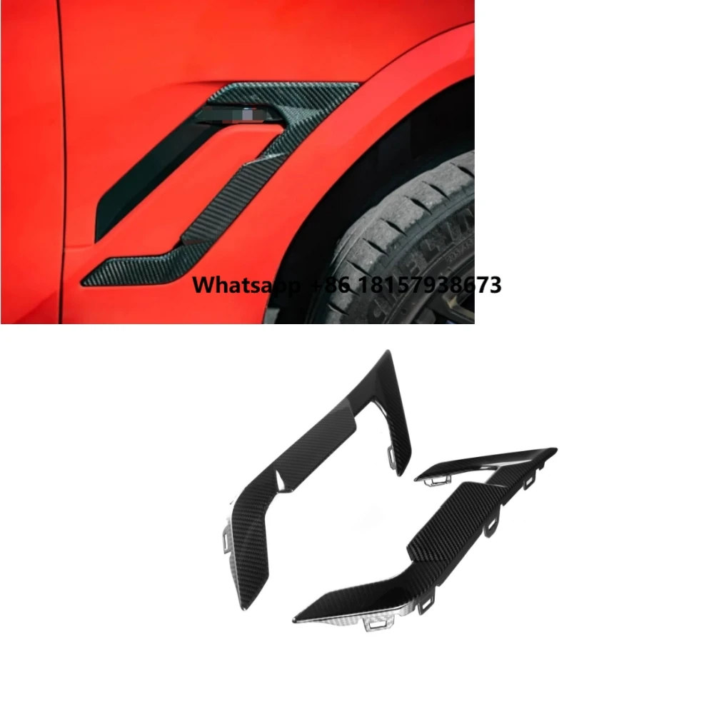 F96 Side Fender Trims Dry Carbon Fiber F96 Fender Trim SQ Style Fit for X6M F96 LCI 2020
F96 Side Fender Trims Dry Carbon Fiber F96 Fender Trim SQ Style Fit for X6M F96 LCI 2020