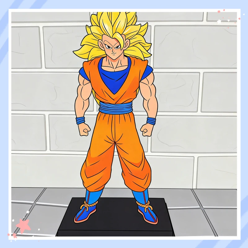 JT Super Saiyan 3 Goku Figure Custom Modified Dragon Ball Anime Statue Collectible Desktop Decoration Gift Toy For Anime Fans
JT Super Saiyan 3 Goku Figure Custom Modified Dragon Ball Anime Statue Collectible Desktop Decoration Gift Toy For Anime Fans