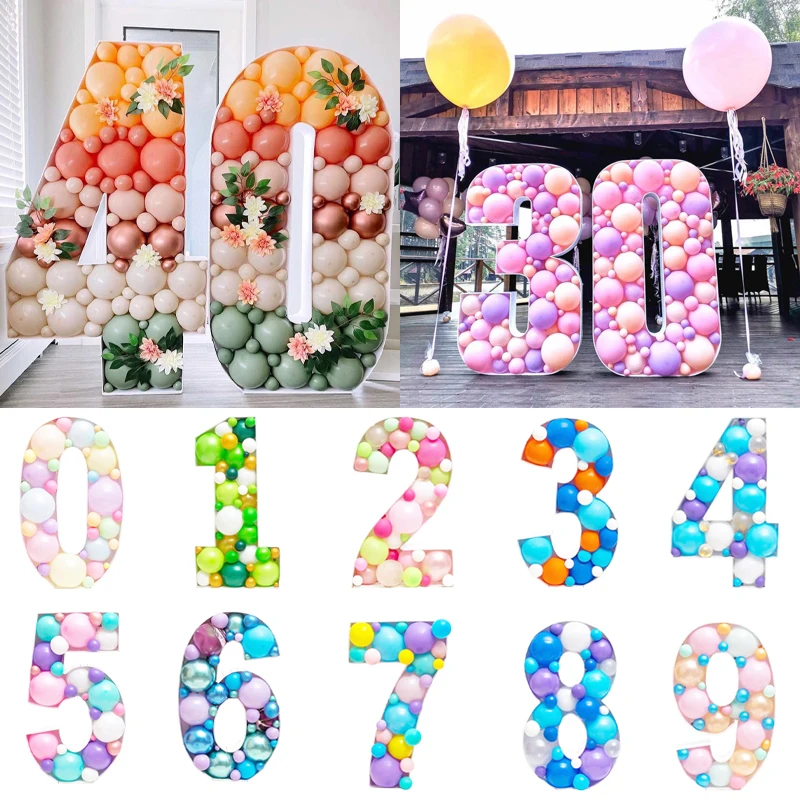 73cm Blank Giant Number Balloon Frame Balloon Filling Mosaic Box Anniversary Baby Shower Wedding Decorations Party Backdrop
73cm Blank Giant Number Balloon Frame Balloon Filling Mosaic Box Anniversary Baby Shower Wedding Decorations Party Backdrop