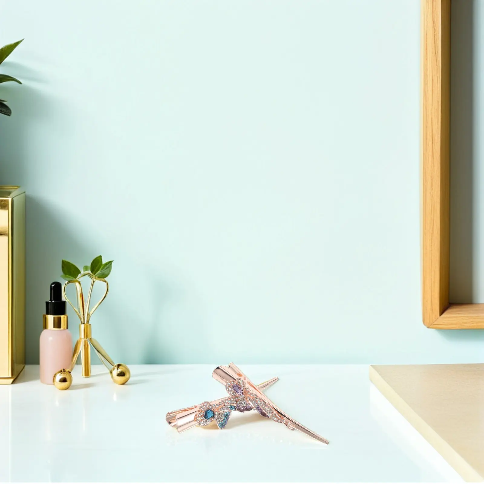 2Pcs Rhinestone Duckbill Hair Clips Vintage Metal Barrettes Large Crystal Alligator Hairpins for Women Updos Party Wedding
2Pcs Rhinestone Duckbill Hair Clips Vintage Metal Barrettes Large Crystal Alligator Hairpins for Women Updos Party Wedding